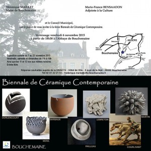 4ème biennale de ceramique de Bouchemaine